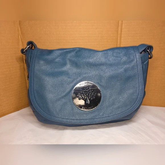 Mulberry Daria Satchel Petrol Blue - Picture 2 of 16